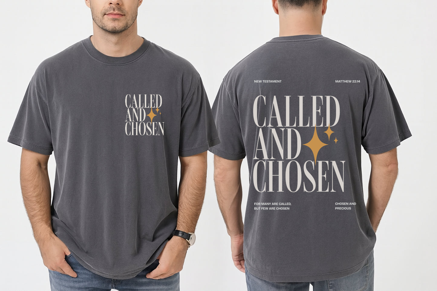 Called and Chosen T-Shirt Christian Tee