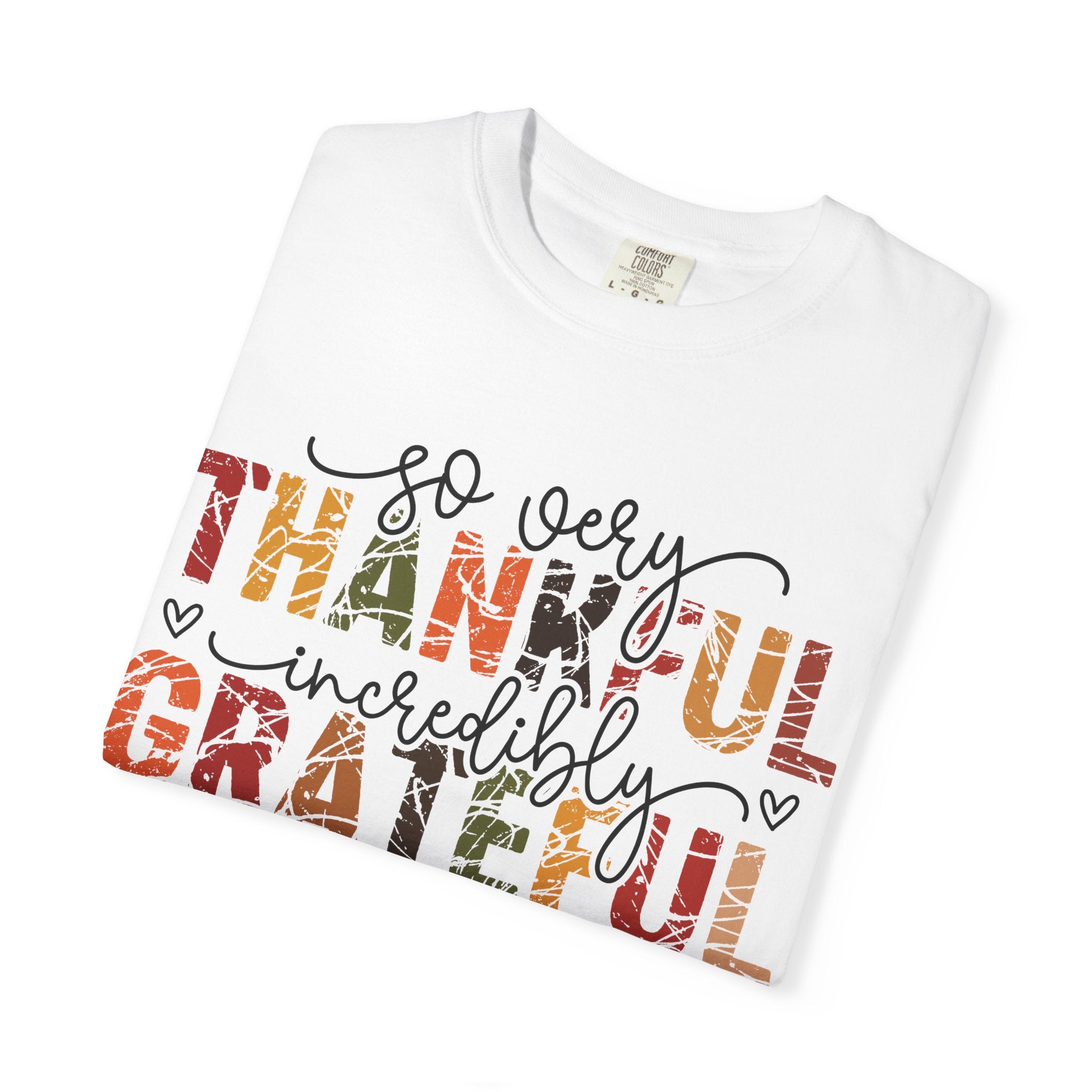 Thankful Grateful Blessed Christian T-Shirt