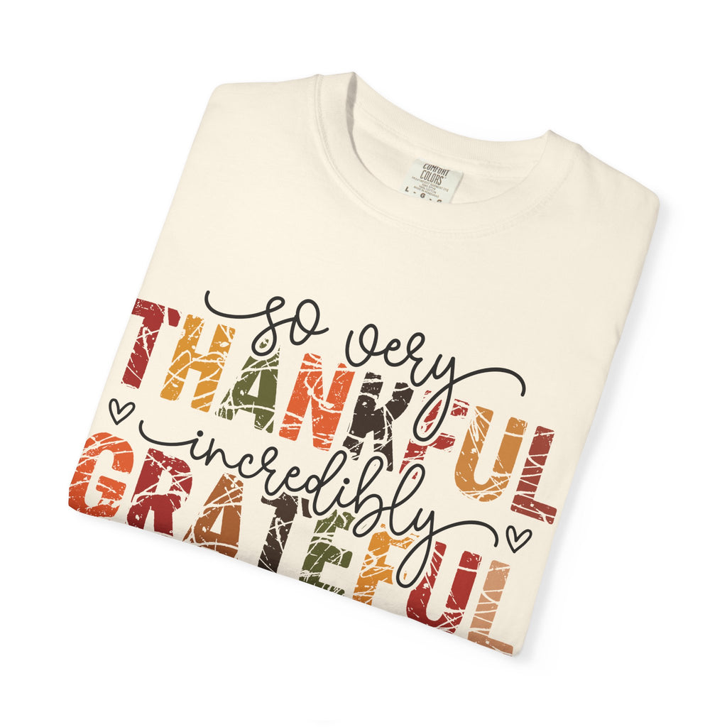 Thankful Grateful Blessed Christian T-Shirt
