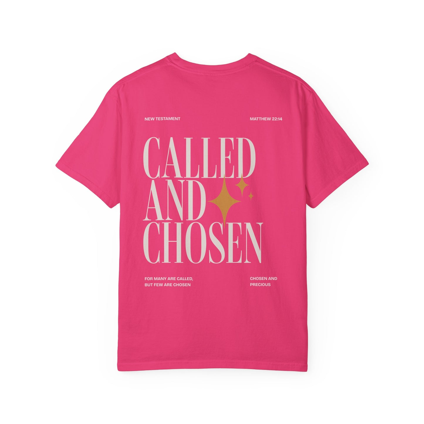 Copy of Called and Chosen T-Shirt — Inspirational Christian Graphic Tee