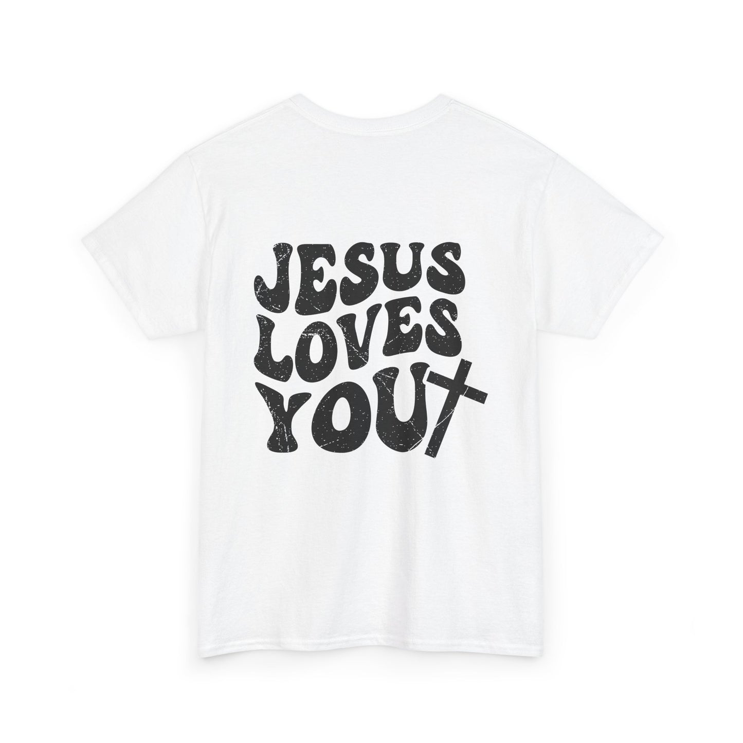 Jesus Loves You T-Shirt Vintage Christian Faith Tee