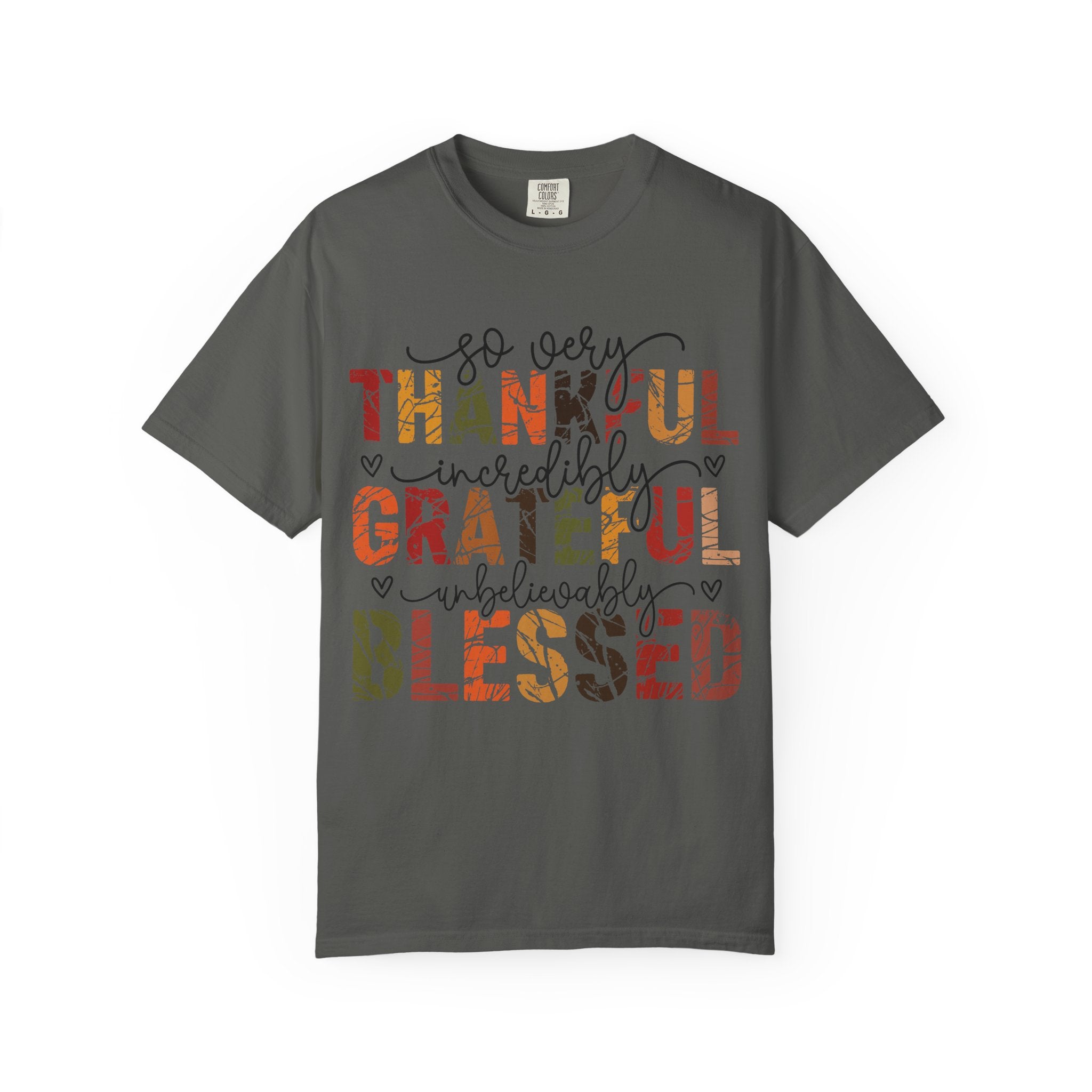Thankful Grateful Blessed Christian T-Shirt