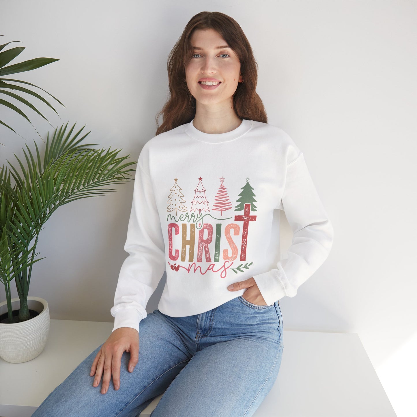 Merry CHRISTmas Crewneck Sweatshirt