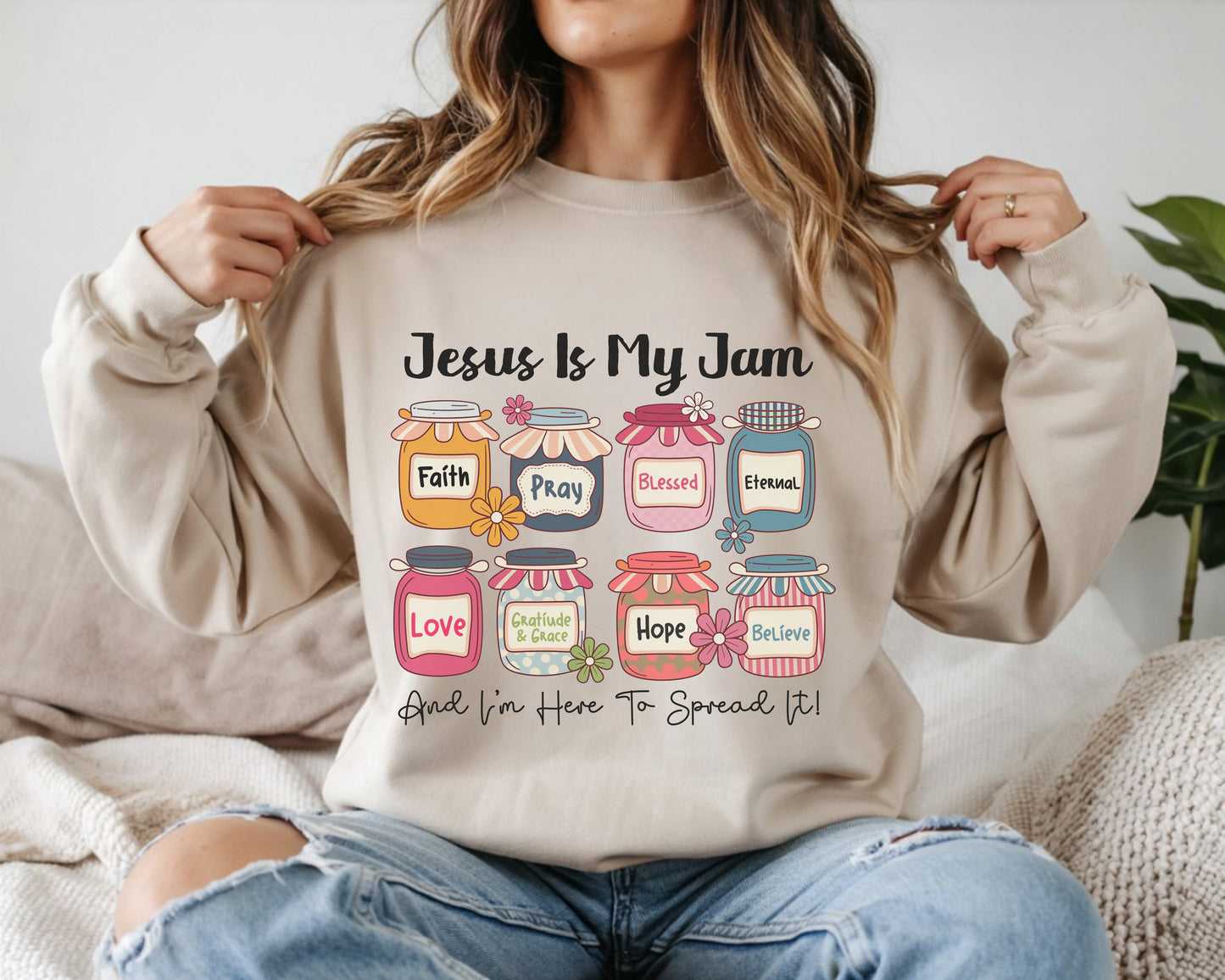 Jesus Is My Jam Sweatshirt