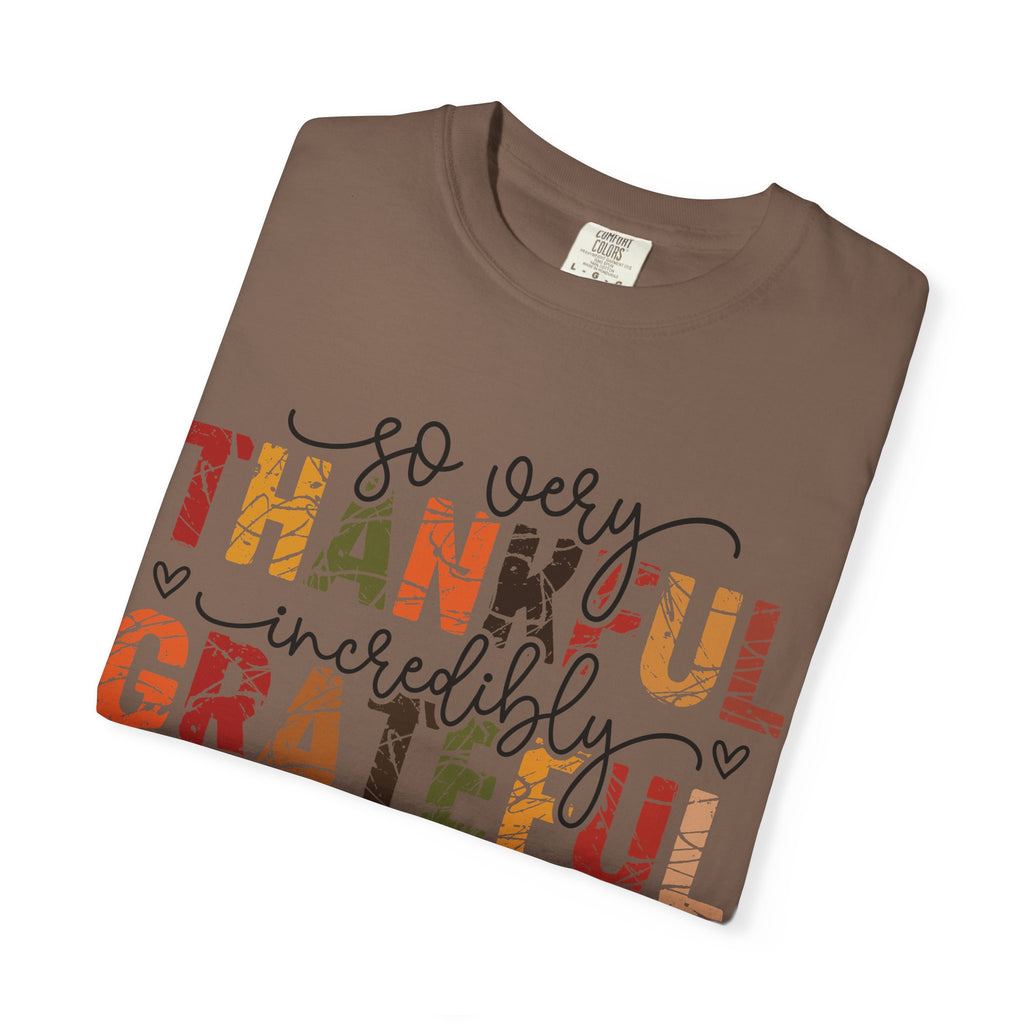 Thankful Grateful Blessed Christian T-Shirt