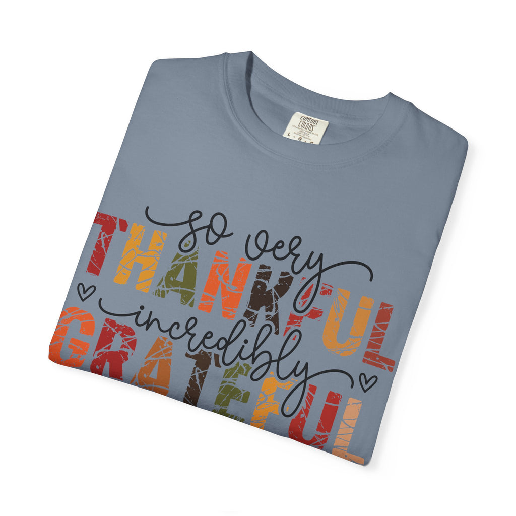 Thankful Grateful Blessed Christian T-Shirt