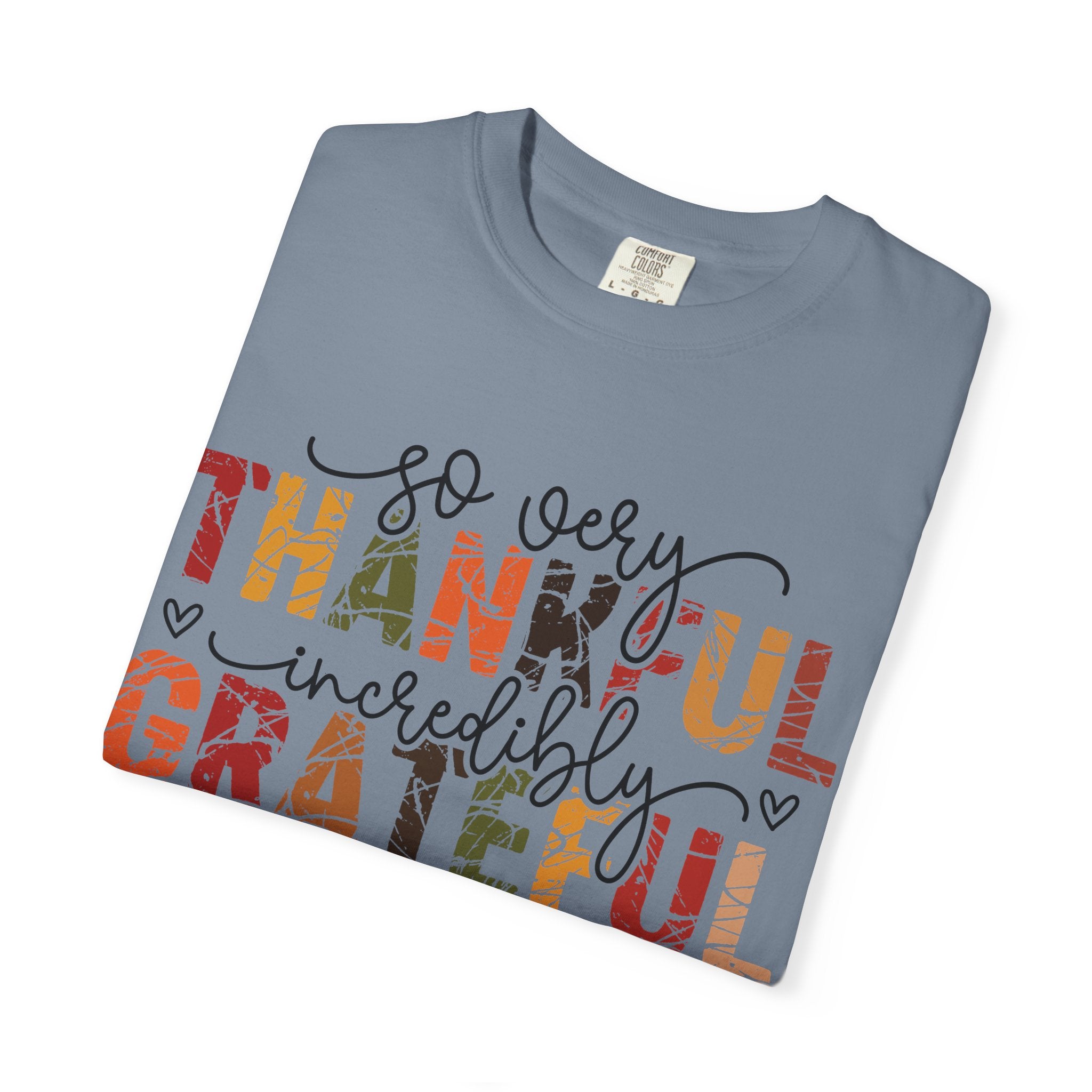 Thankful Grateful Blessed Christian T-Shirt