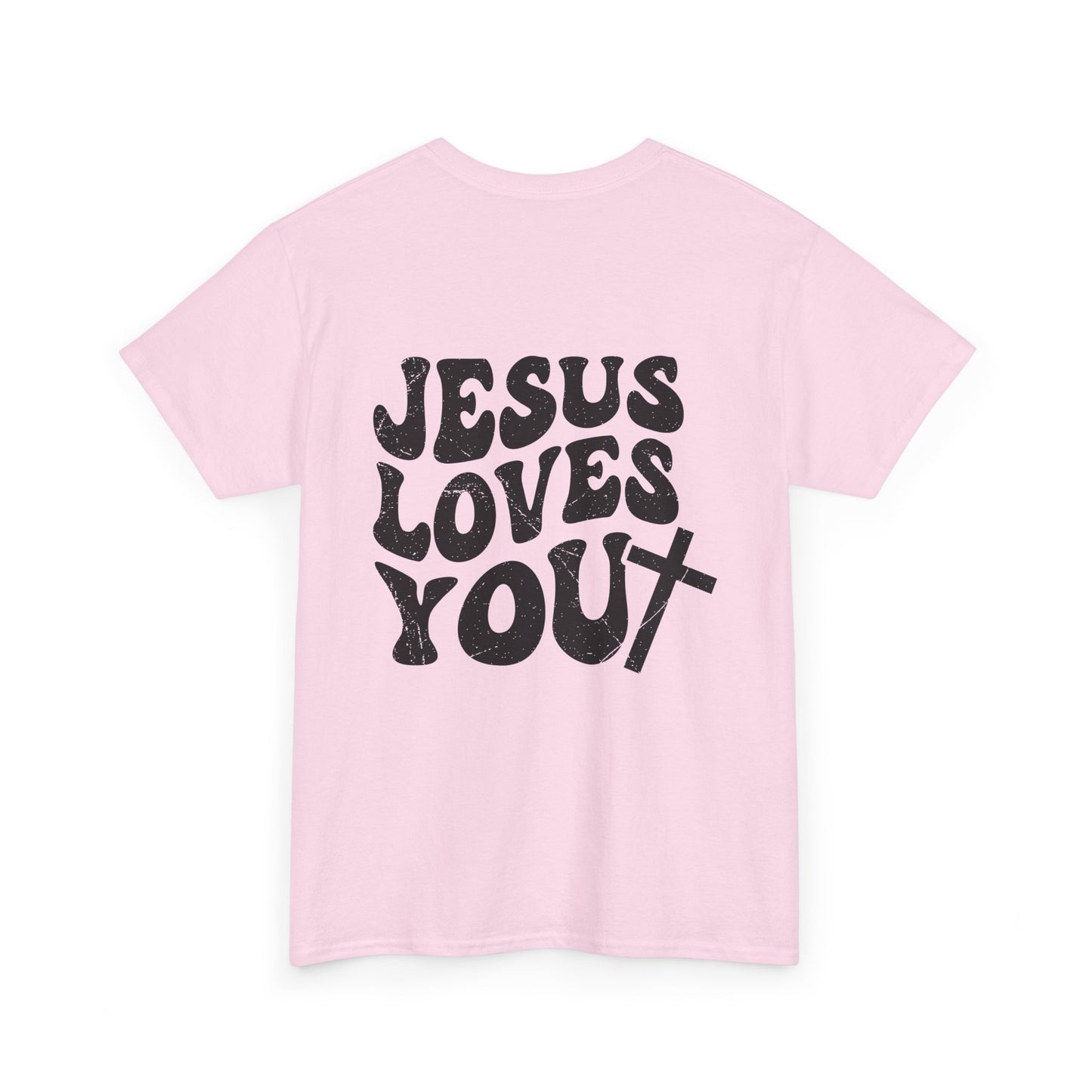 Jesus Loves You T-Shirt Vintage Christian Faith Tee